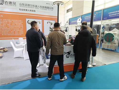 天津工博會——邁德爾機器人火熱進行中?。?！